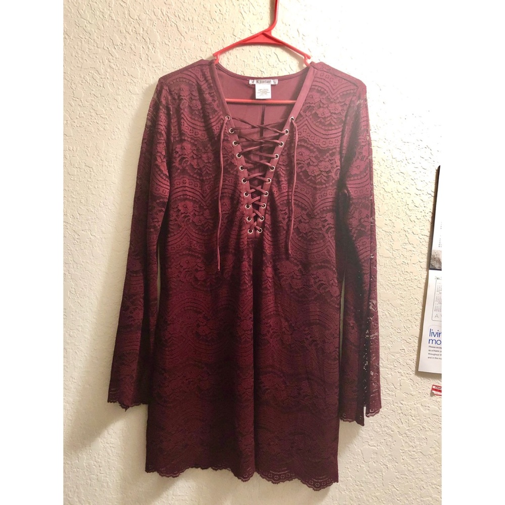 Red Lace Tunic